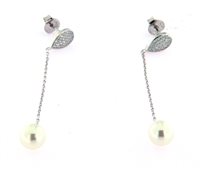Orecchini Forever Gioielli Donna in Argento Perla FGOR00527 - FGOR00527